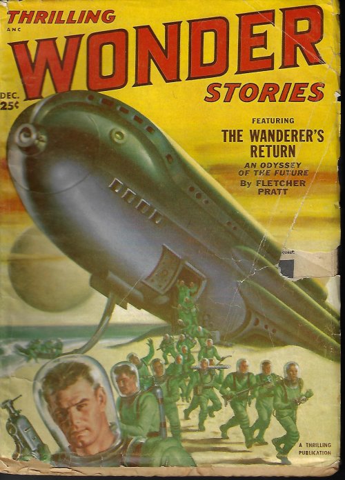 THRILLING WONDER (FLETCHER PRATT; E. HOFFMANN PRICE; WALTER M. MILLER, JR,; SAM MERWIN, JR.; ANTHONY BOUCHER; STANTON A. COBLENTZ; MURRAY LEINSTER; JAMES BLISH) - Thrilling Wonder Stories: December, Dec. 1951 (