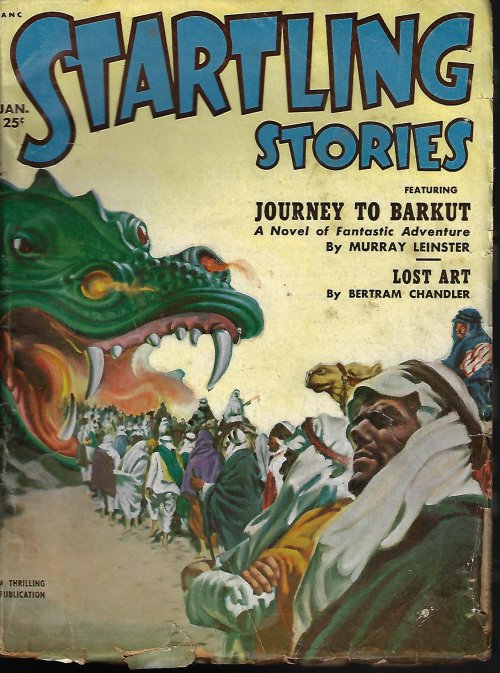STARTLING (MURRAY LEINSTER; A. BERTRAM CHANDLER; RAYMOND Z. GALLUN; JOHN WYNDHAM; MACK REYNOLDS) - Startling Stories: January, Jan. 1952
