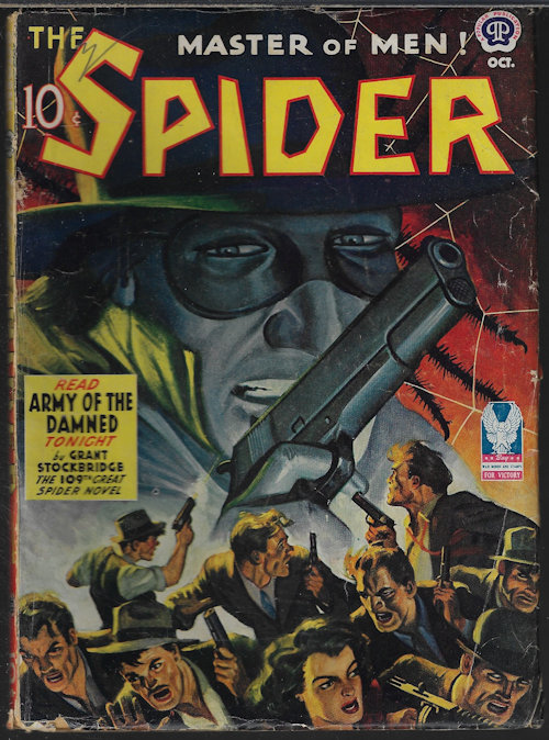 SPIDER (GRANT STOCKBRIDGE; ARTHUR LEO ZAGAT) - The Spider, Master of Men!: October, Oct. 1942 (