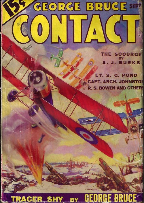 GEORGE BRUCE'S CONTACT (GEORGE BRUCE; CAPT. ARCHIBALD JOHNSTON; HUGH JAMES; ARTHUR J. BURKS; EDWIN C. PARSONS; ROBERT SIDNEY BOWEN; LT. S. G. POND) - George Bruce's Contact: September, Sept. 1933