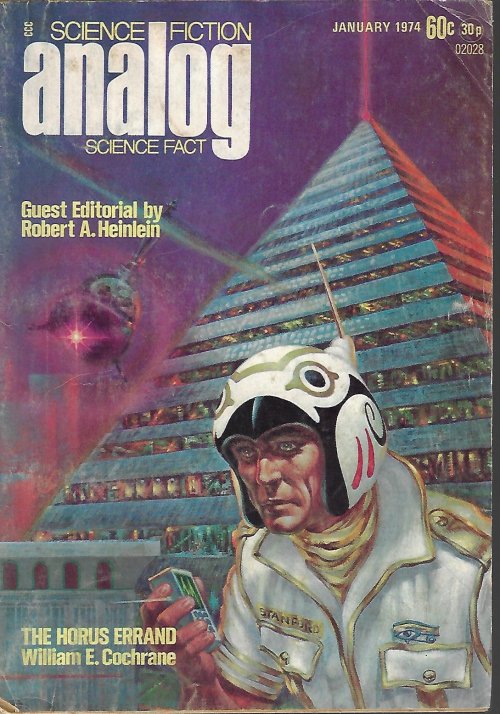 ANALOG (ROBERT A. HEINLEIN; WILLIAM E. COCHRANE; R. F. DEBAUN; LARRY NIVEN; STANLEY SCHMIDT) - Analog Science Fiction/ Science Fact: January, Jan. 1974