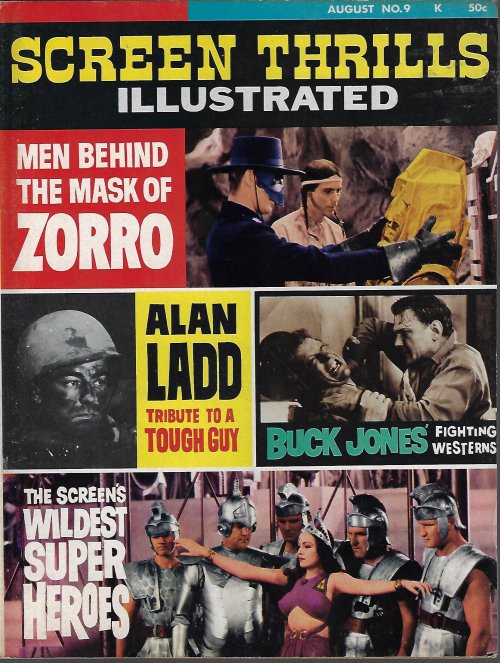 SCREEN THRILLS - Screen Thrills Illustrated #9, August, Aug. 1964 (Zorro)