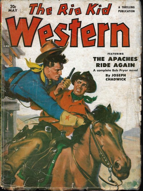 RIO KID WESTERN (JOSEPH CHADWICK; LARRY A. HARRIS; JOE ARCHIBALD; BARRY CORD; LUKE LAWRENCE; LESLIE ERNENWEIN; MARK KNIGHT) - The Rio Kid Western: May 1951 (