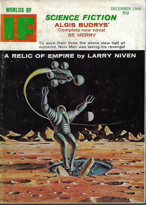 IF (ALGIS BUDRYS; LARRY NIVEN; NEAL BARRETT, JR.; BOB SHAW; J. T. MCINTOSH; DURANT IMBODEN; ANDREW J. OFFUTT) - If Worlds of Science Fiction: December, Dec. 1966 (