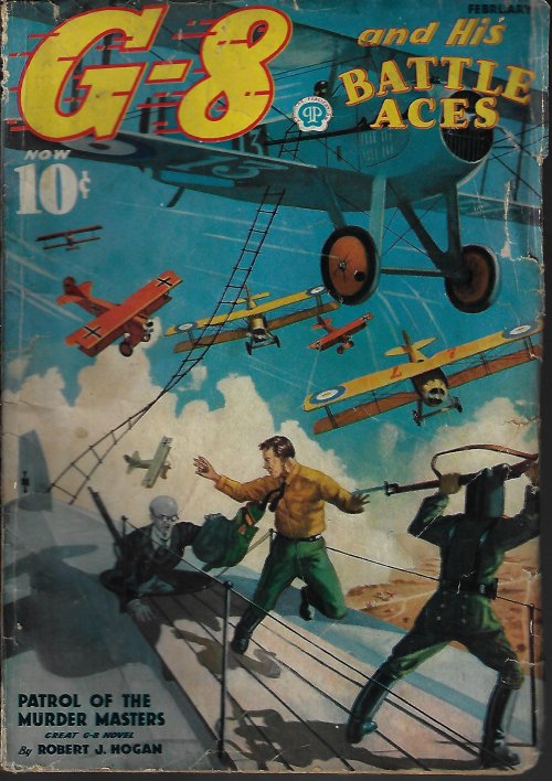 G-8 AND HIS BATTLE ACES (ROBERT J. HOGAN) - G-8 and His Battle Aces: February, Feb. 1937 (