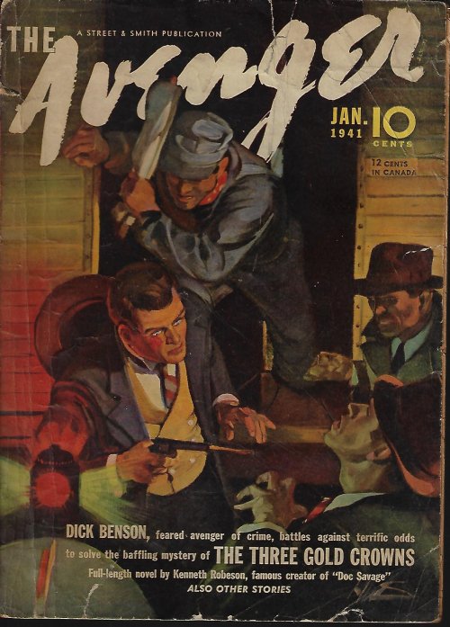 AVENGER (KENNETH ROBESON; ROBERT C. BLACKMON; H. M. WALSH; ED BODIN) - The Avenger: January, Jan. 1941 (