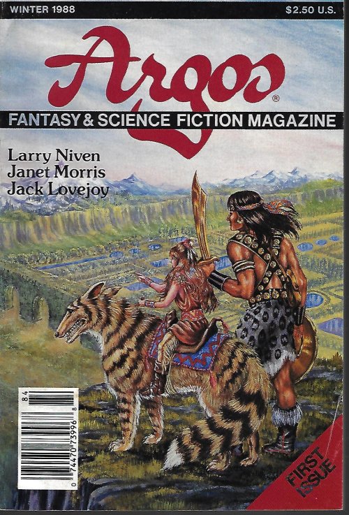 ARGOS (DIANE MAPES; JANET MORRIS; BRUCE FERGUSSON; JACK LOVEJOY; DAVID R. SILAS; MICHAEL SCANLON; LARRY NIVEN; HOLLY WADE; RU EMERSON; MIKE RESNICK) - Argos Fantasy & Science Fiction: Winter 1988