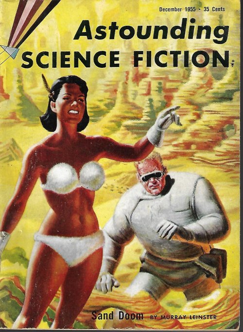 ASTOUNDING (ROBERT RANDALL - AKA RANDALL GARRETT & ROBERT SILVERBERG; MICHAEL SHAARA; ALGIS BUDRYS; ISAAC ASIMOV) - Astounding Science Fiction: December, Dec. 1955