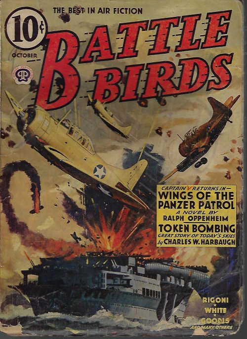 BATTLE BIRDS (RALPH OPPENHEIM; ORLANDO RIGONI; CHARLES W. HARBAUGH; HAL WHITE; DAVID GOODIS) - Battle Birds: October, Oct. 1942