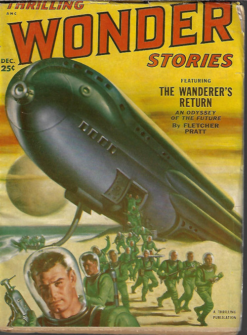 THRILLING WONDER (FLETCHER PRATT; E. HOFFMANN PRICE; WALTER M. MILLER, JR,; SAM MERWIN, JR.; ANTHONY BOUCHER; STANTON A. COBLENTZ; MURRAY LEINSTER; JAMES BLISH) - Thrilling Wonder Stories: December, Dec. 1951 (