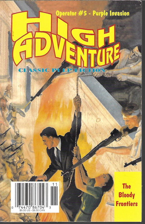 HIGH ADVENTURE (JOHN GUNNISON, EDITOR)CURTIS STEELE; ROBERT LESLIE BELLEM) - High Adventure No. 37; November, Nov. 1997 (Operator 5; November, Nov. - December, Dec. 1937)