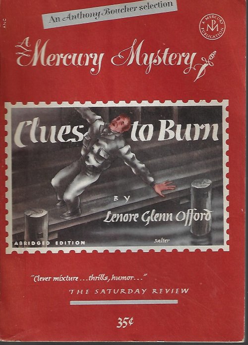 OFFORD, LENORE GLEN - Clues to Burn: Mercury Mystery No. 186