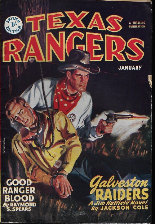TEXAS RANGERS (JACKSON COLE; BEN FRANK; RAYMOND S. SPEARS; JOHNSTON CARROLL; SCOTTY RAND) - Texas Rangers: January, Jan. 1949 (Uk Edition)