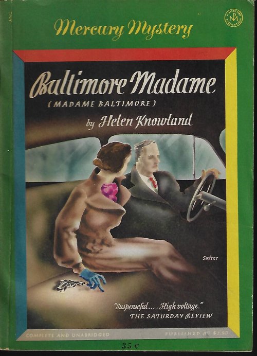 KNOWLAND, HELEN - Baltimore Madame: Mercury Mystery No. 196