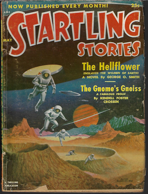 STARTLING (GEORGE O. SMITH; KENDELL FOSTER CROSSEN; MARGARET ST, CLAIR; ERIC FRANK RUSSELL; ROBERT ZACKS) - Startling Stories: May 1952 (