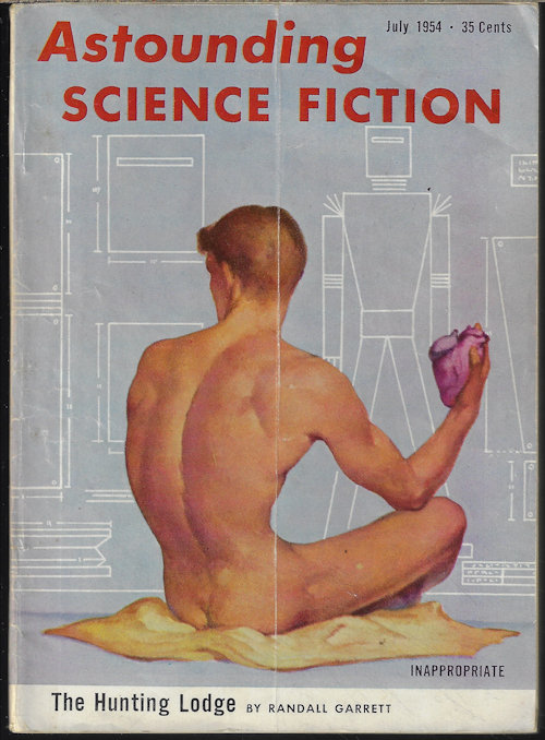 ASTOUNDING (RANDALL GARRETT; ROBERT ABERNATHY; WINSTON MARKS; MORTON KLASS; POUL ANDERSON; GOTTHARD GUNTHER) - Astounding Science Fiction: July 1954