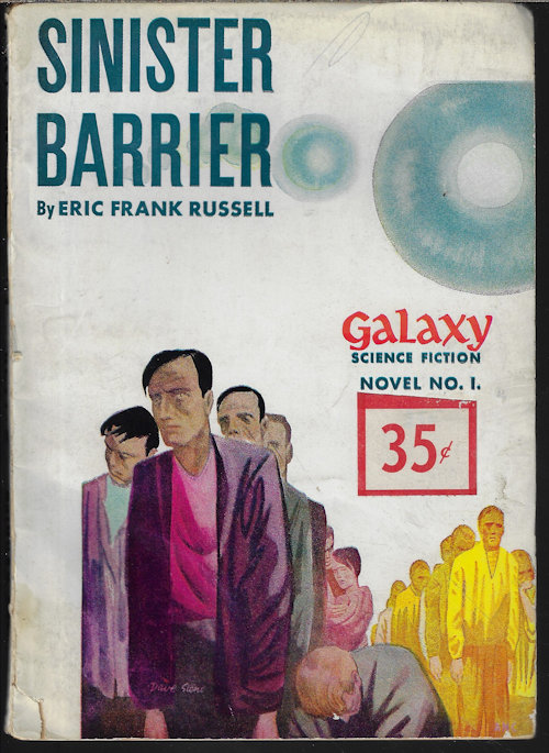 RUSSELL, ERIC FRANK - Sinister Barrier: Galaxy Science Fiction Novel #1