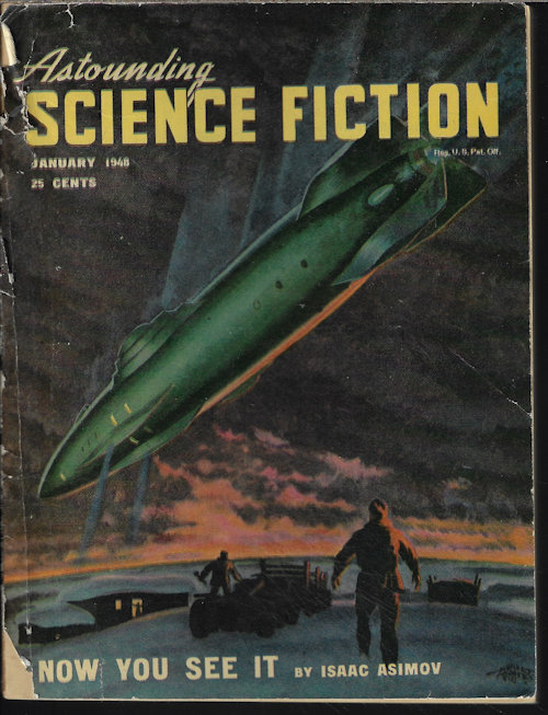 ASTOUNDING (ISAAC ASIMOV; BURT MACFADYEN; WILLIAM BADE; E. E. SMITH; LORNE MACLAUGHTON; E. E. SMITH) - Astounding Science Fiction: January, Jan. 1948 (