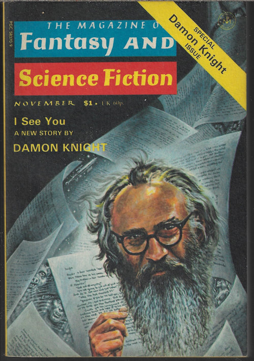 F&SF (ALGIS BUDRYS; MICHAEL G. CONEY; RICHARD FREDE; DON TROTTER; RAYLYN MOORE; L. SPRAGUE DE CAMP) - The Magazine of Fantasy and Science Fiction (F&Sf): November, Nov. 1976 (