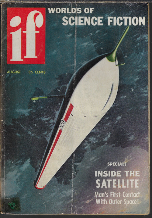 IF (JAMES M. NUDING & PAUL J. VANOUS; FRANK RILEY; HENRY STILL; JOHN JOHNSON; JOSEPH SHALLIT; FOX B. HOLDEN) - If Worlds of Science Fiction: August, Aug. 1956