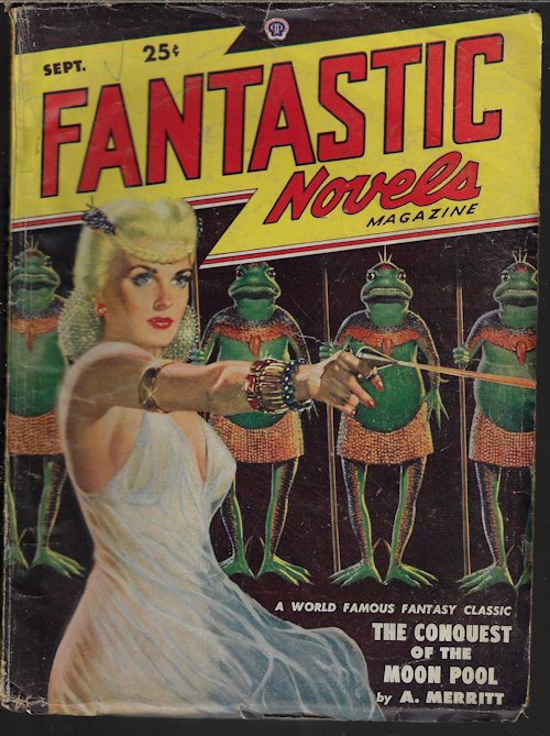 FANTASTIC NOVELS (A. MERRITT) - Fantastic Novels Magazine: September, Sept. 1948 (