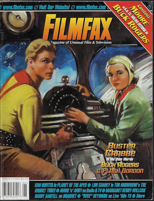 FILMFAX (FILMFAX) - Filmfax the Magazine of Unusual Film, Television, & Retro Pop Culture #79, June / July 2000 (Filmfax)