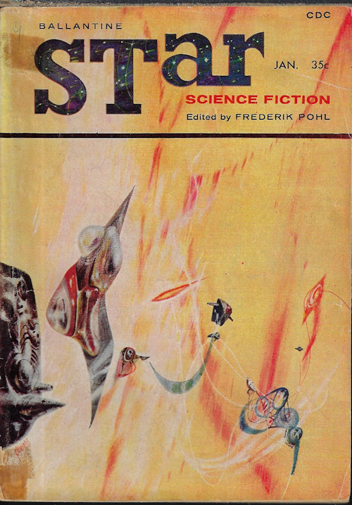 STAR (CHAN DAVIS; JOHN A. SENTRY - AKA ALGIS BUDRYS; POUL ANDERSON; ISAAC ASIMOV; ROBERT BLOCH; BRIAN W. ALDISS; GAVIN HYDE) - Star Science Fiction: January, Jan. 1958