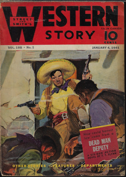 WESTERN STORY (T. T. FLYNN; BENNETT FOSTER; E. C. LINCOLN; E. BRISTOW GREEN; JOHN COLOHAN; NORMAN A. FOX) - Western Story: January, Jan. 4, 1941