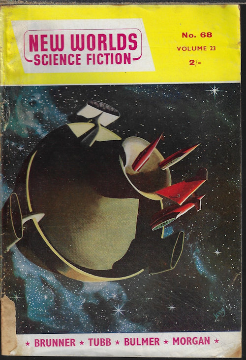 NEW WORLDS (E. C. TUBB; DAN MORGAN; KENNETH BULMER; ROBERT PRESSLIE; JOHN BRUNNER; KENNETH JOHNS) - New Worlds of Science Fiction: No. 68, February, Feb. 1958