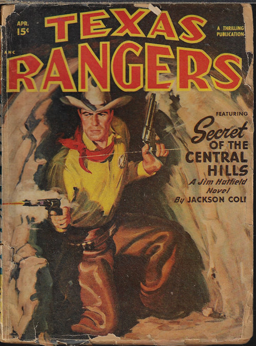TEXAS RANGERS (JACKSON COLE; RAY HUMPHREYS; SAM BRANT; LEE BOND; HAROLD PREECE) - Texas Rangers: April, Apr. 1949 (