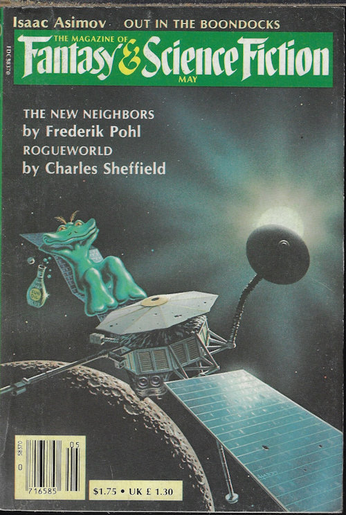 F&SF (CHARLES SHEFFIELD; FREDERIK POHL; NANCY SPRINGER; THOMAS A. EASTON; JOHN MORRESSY; ANDREW WEINER; EDWARD F. HUGHES; THOMAS M. DISCH; GENE O'NEILL) - The Magazine of Fantasy and Science Fiction (F&Sf): May 1983