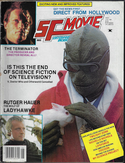 SF MOVIELAND - Sf Movieland June 1985, No. 30 (V, Ladyhawke, Terminator, Otherworld, Lifeforce, Nichelle Nichols, More)