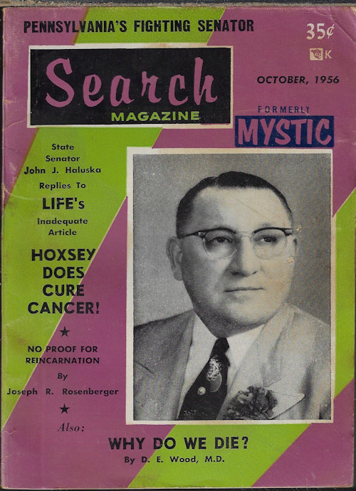 SEARCH (RAY PALMER; RICHARD S. SHAVER; MORE) - Search Magazine: October, Oct. 1956; No. 17 (