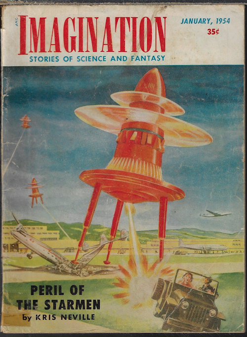 IMAGINATION (KRIS NEVILLE; ROSS ROCKLYNNE; MACK REYNOLDS; ROG PHILLIPS - AKA ROGER P. GRAHAM; JOHN MASSIE DAVIS; MYRON I. SCHOLNICK) - Imagination Stories of Science and Fantasy: January, Jan. 1954