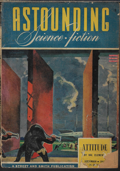 ASTOUNDING (C. L. MOORE; A. E. VAN VOGT; RAY BRADBURY; HAL CLEMENT; H. H. HOMES - AKA ANTHONY BOUCHER; WILLY LEY) - Astounding Science Fiction: September, Sept. 1943 (