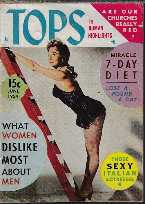 TOPS IN HUMAN HIGHLIGHTS - Tops in Human Highlights: June 1954
