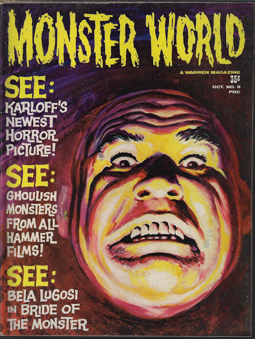 MONSTER WORLD - Monster World: No. 5, October, Oct. 1965