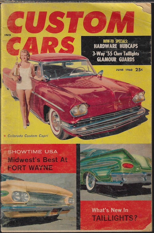 CUSTOM CARS - Custom Cars: June 1960