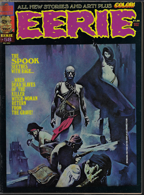 EERIE - Eerie #58, July 1974