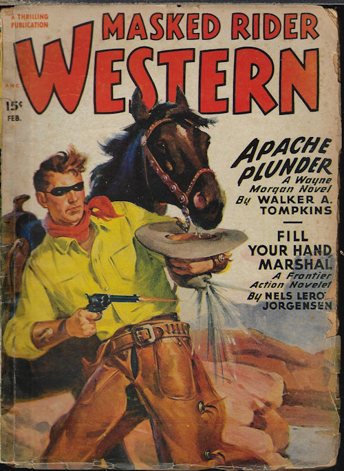 MASKED RIDER (WALKER A. TOMPKINS; NELS LEROY JORGENSEN; A. LESLIE; L. P. HOLMES; JOHN L. PARKER) - Masked Rider Western: February, Feb. 1949