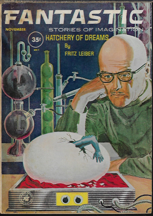 FANTASTIC (J. F. BONE; FRITZ LEIBER; PAUL ERNST; HENRY SLESAR; ROG PHILLIPS) - Fantastic Stories of the Imagination: November, Nov. 1961