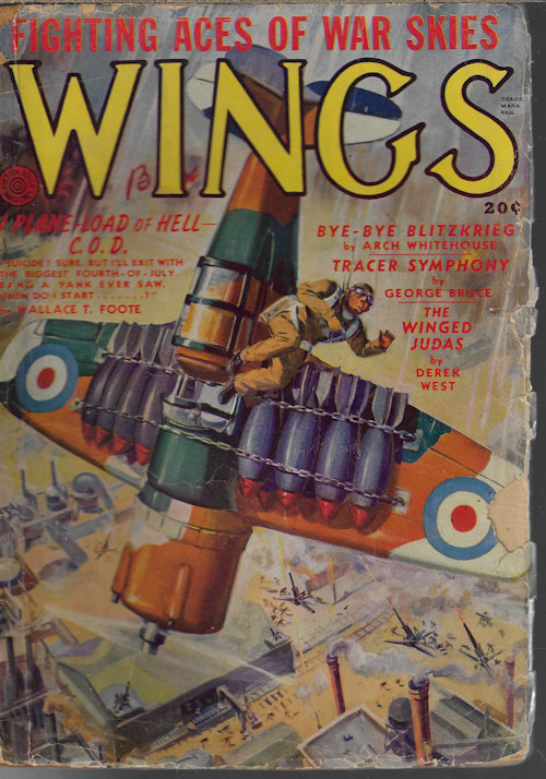 WINGS (HARLIN MESSER; JOEL ROGERS; JOHN PRESCOTT; JOHANAS L. BOUMA; J. P. WEINEL; COLMAN MEYER; HANK SEARLS) - Wings Fighting Aces of War Skies: Fall 1949