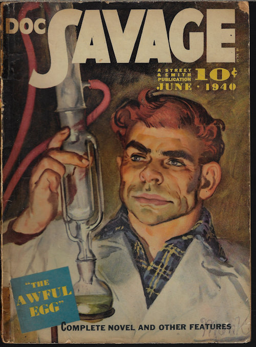 DOC SAVAGE (KENNETH ROBESON; KENNETH MACNICHOL; NORMAN A. DANIELS) - Doc Savage: June 1940 (