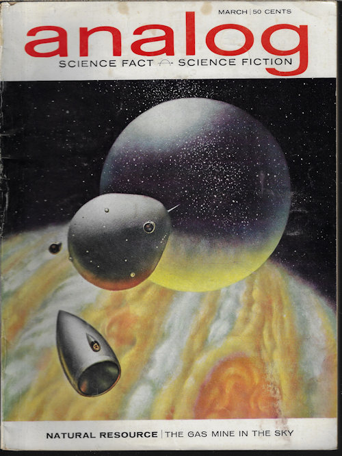 ANALOG (MACK REYNOLDS; GERALD W. PAGE; J. T. MCINTOSH; RICHARD OLIN; CHRISTOPHER ANVIL) - Analog Science Fact/ Science Fiction: March, Mar. 1963