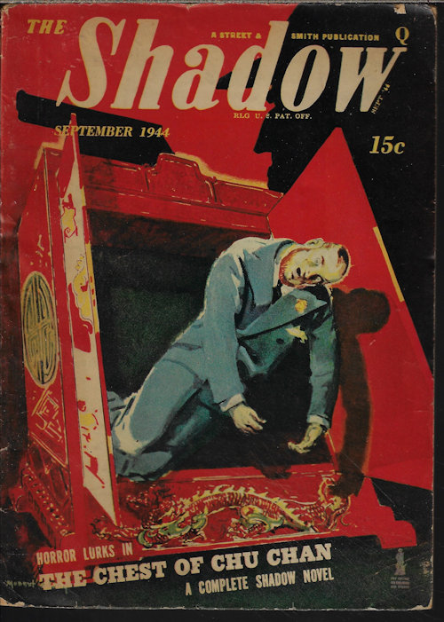 SHADOW (MAXWELL GRANT; RALPH W. ANDREWS; TALMAGE POWELL; JOHN ROEBURT; JAMES F. BENT; TED STRATTON) - The Shadow: September, Sept. 1944 (