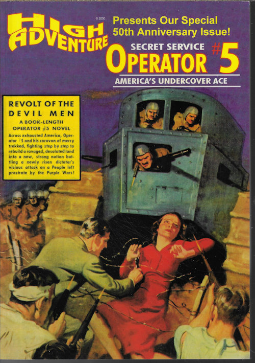 HIGH ADVENTURE (JOHN GUNNISON, EDITOR)(CURTIS STEELE; BENTON HILL; MORTON TANEY; DALE DEV. KIER) - High Adventure No. 50 (Operator 5 May - June 1938)