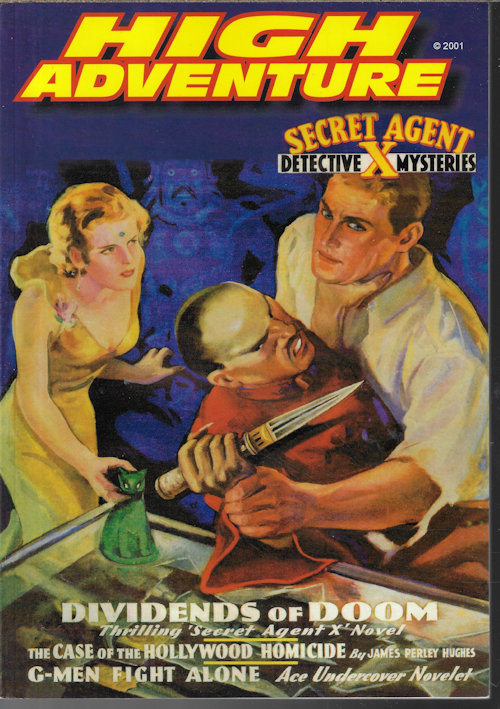 HIGH ADVENTURE (JOHN GUNNISON, EDITOR)(BRANT HOUSE; GEORGE ARMIN SHAFTEL; DANA R. MARSH; JOE ARCHIBALD) - High Adventure No. 59 (Special Agent X: February, Feb. 1936)