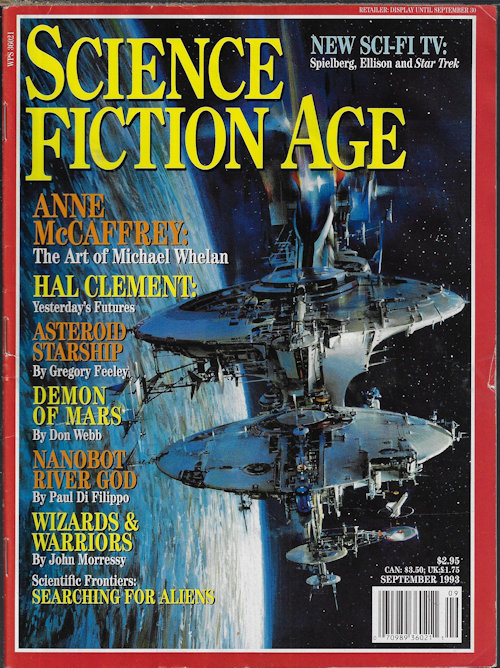 SCIENCE FICTION AGE (GREGORY FEELEY; MARTHA SOUKUP; PAUL DI FILIPPO; JOHN MORRESSY; GREG COSTIKYAN; D. WILLIAM SHUNN; DON WEBB) - Science Fiction Age: September, Sept. 1993