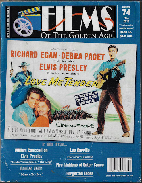 FILMS OF THE GOLDEN AGE - Films of the Golden Age: #74; Falll 2013 (Elvis; Fire Maidens of Outer Space)