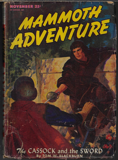 MAMMOTH ADVENTURE (TOM W. BLACKBURN; RICHARD S. SHAVER; CHESTER S. GEIER; JOSEPH C. CHADWICK; CRAIG ELLIS; WILLIAM G. BOGART; BERKELEY LIVINGSTON) - Mammoth Adventure: November, Nov. 1946